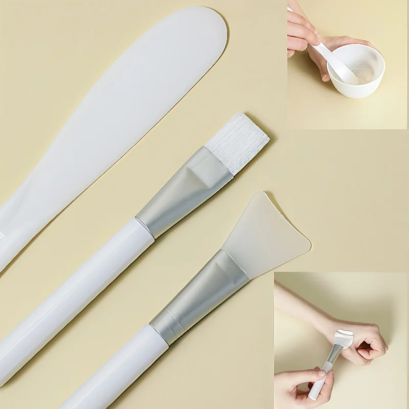 4/5Pcs Gesichts Pinsel Maske Schüssel Löffel Set Maske Pinsel Bar Mischen Werkzeuge DIY Schönheit Werkzeuge Hautpflege make-up Liefert Frau Gesichts Werkzeug