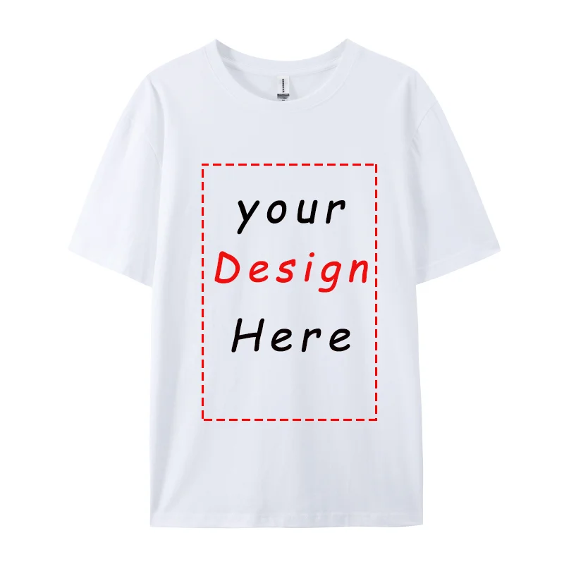 

2024 Diy Tshirt Wholesale Custom Customized Tops T Shirt