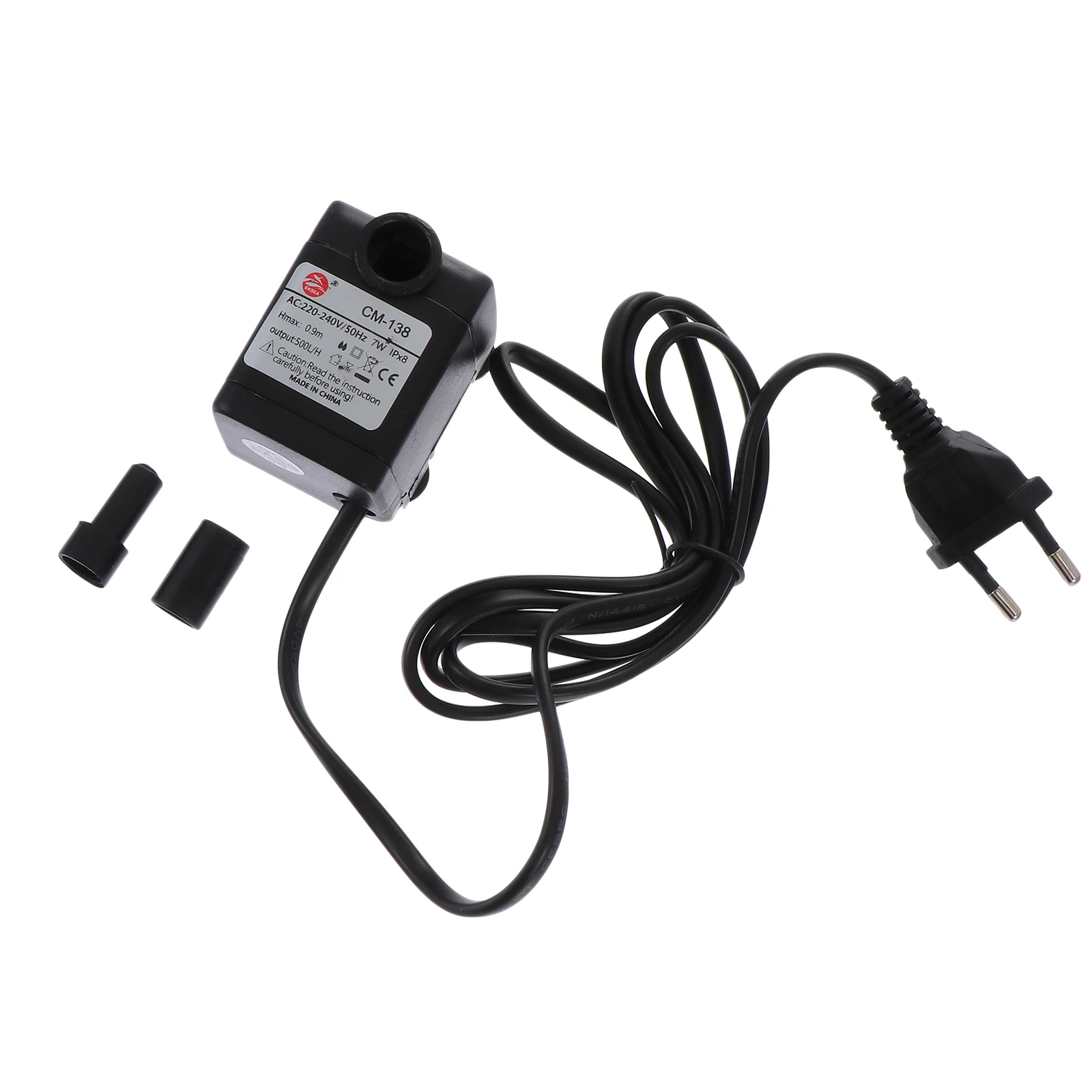 

Submersible Pump Compact Quiet Mini Waterfall Fountain Pump for Aquarium Fish Tank Pond Garden Decor Landscape