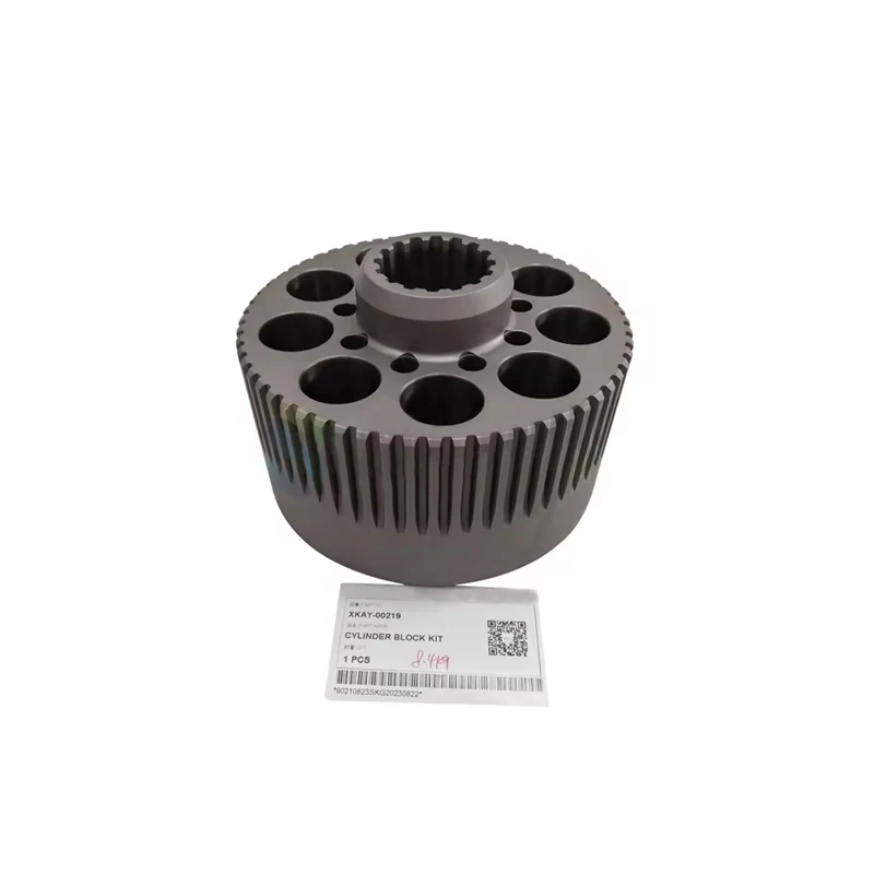 FOR XKAY-00219 R250LC-7 R290LC-9 Excavator Spare Parts Cylinder Block Kit FOR XKAY-00219