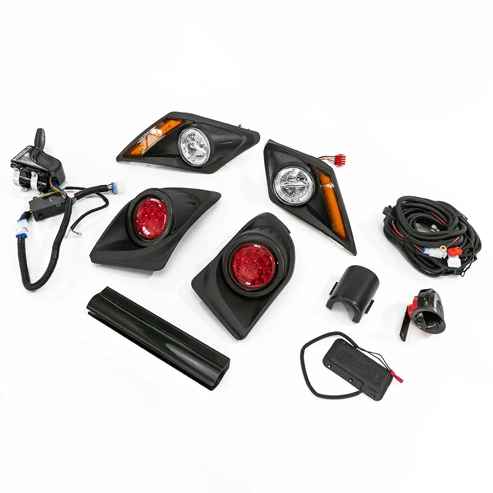 

Комплект светодиодных фар LED Deluxe Light Kit DRIVE 2 для гольф-каров, запчасти и аксессуары, с сертификатом CE, напряжение 12-60В