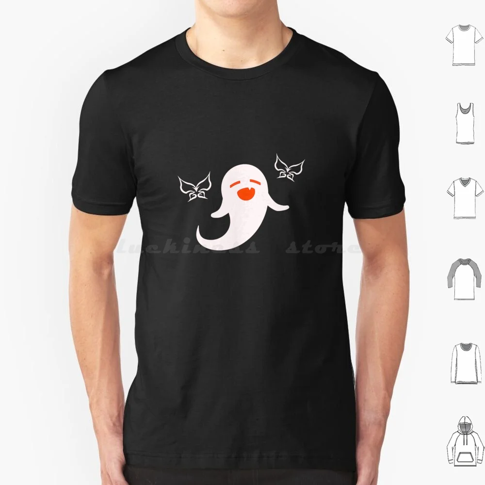 Genshin Impact Hu Tao Spirit Ghost Art Zipped T Shirt 6xl Cotton Cool Tee
