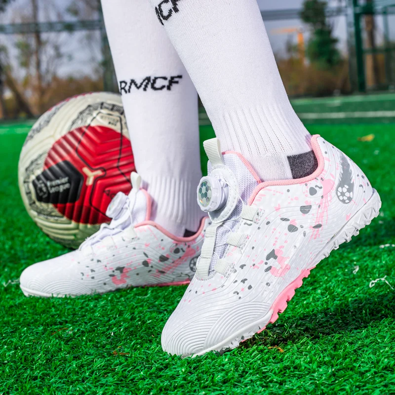 Chuteiras de futebol para crianças sapatos de futebol sociedade meninos botas de futebol crianças tênis unisex botas de futebol crianças sapatos