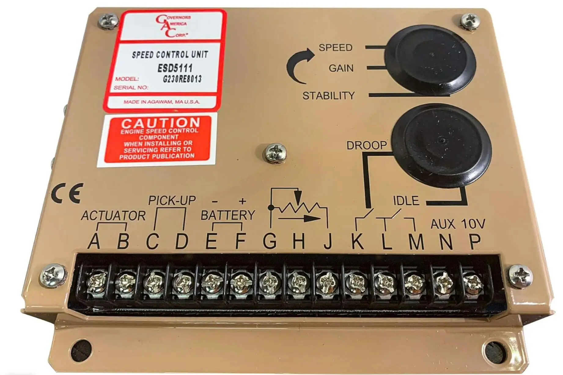 Original Gac ESD5111 Generator Speed Controller Module 5111 Electric Speed Governor speed control unit ESD5111