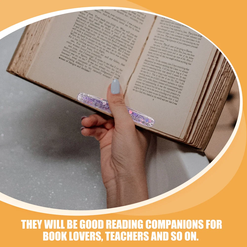 

3Pcs Resin Thumb Book Page Holder Lightweight Portable Reading Accessories for Book Lovers Travel Camping Thumb Page Holder