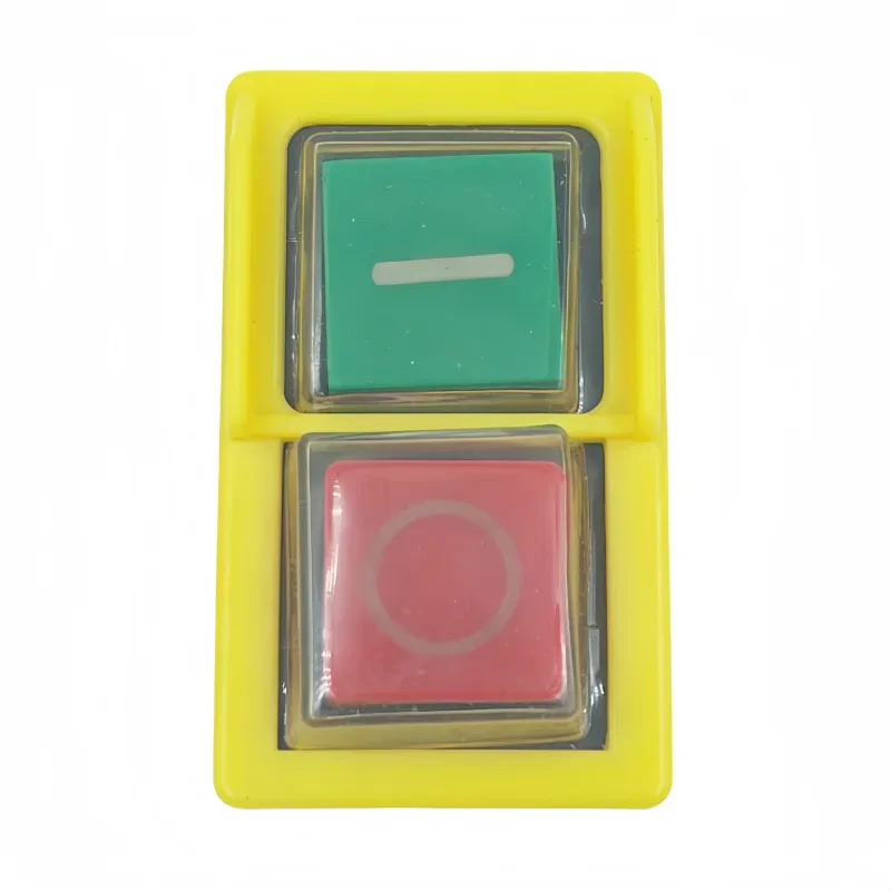 CK1 6A 250V Electromagnetic On-Off Push Button Switch Waterproof Dustproof for Grinding Wheel Machine - Industrial Control