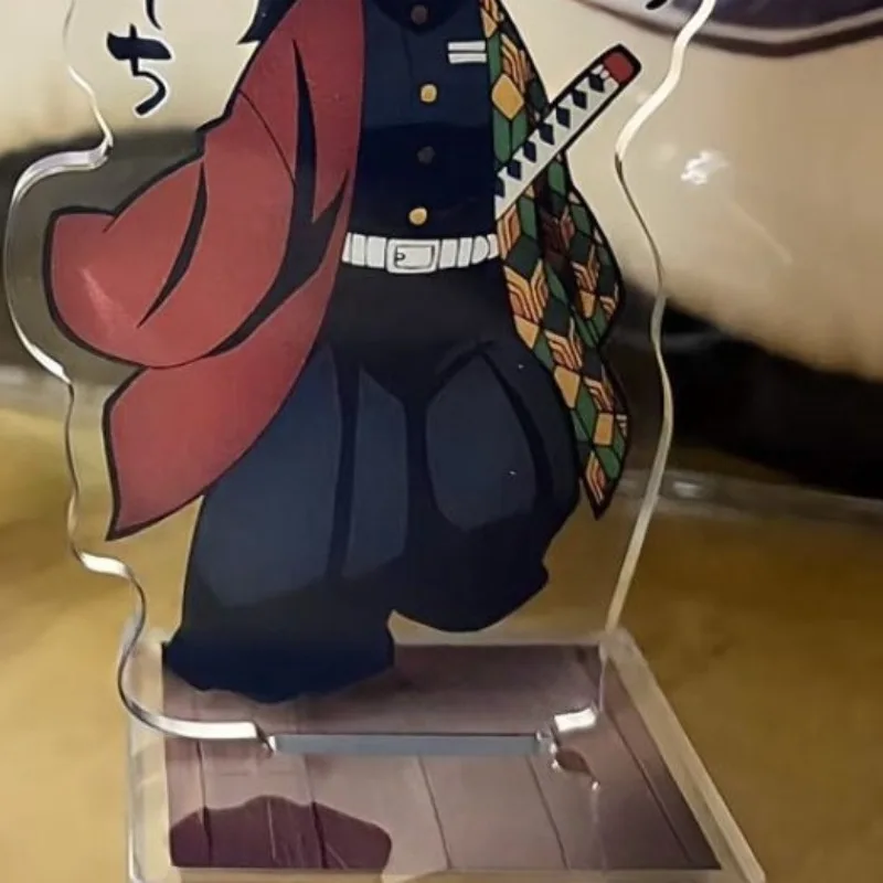 ฟิกเกอร์อะคริลิคตั้งโต๊ะ คามาโดะ ทันจิโร่ จากอนิเมะดาบพิฆาตอสูร พร้อมฐานตั้ง โมเดล โทมิโอกะ กิยู ของตกแต่งโต๊ะทำงาน รถยนต์ ป้ายตั้งโชว์ ของขวัญ