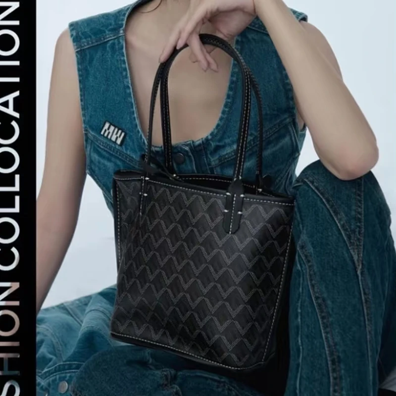 

S tote bag A+++++ little bag one shoulder handbaglarge capacity shoulder Shopping bag Mummy tote Bag double sides leather mini