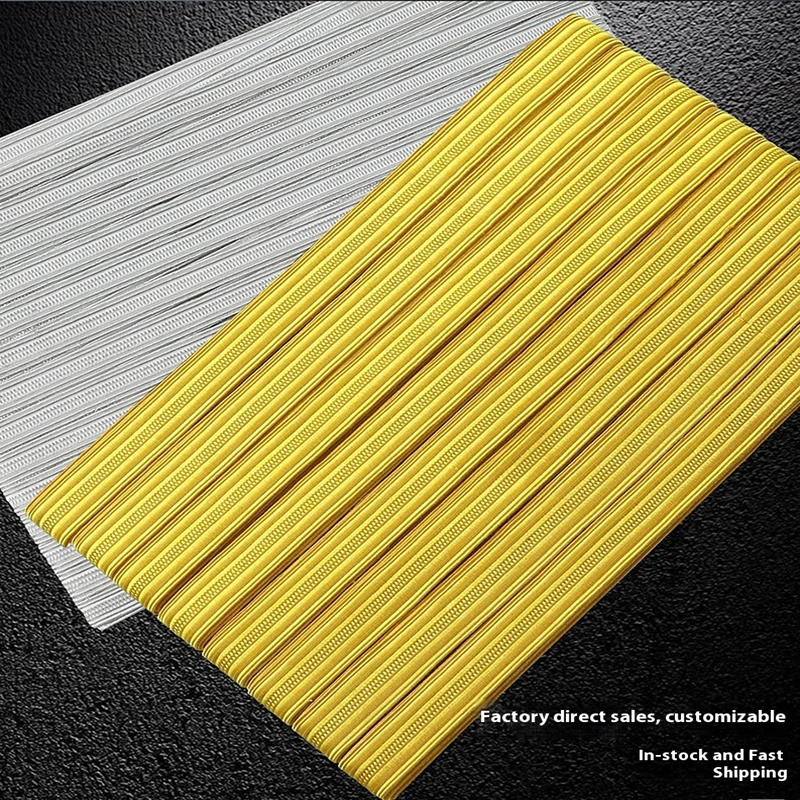 الذهبي السبائك جديلة الشريط لموظفي الأمن الطيار البحرية البدلة الكفة بنطلون موحد تقليم التعبئة والتغليف الشريط الملحقات