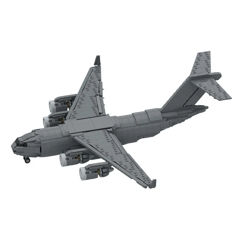 MOC-253555 US Air Force Boeing C-17 Globemaster III Transport Aircraft Creative DIY Bricks Collection Gift