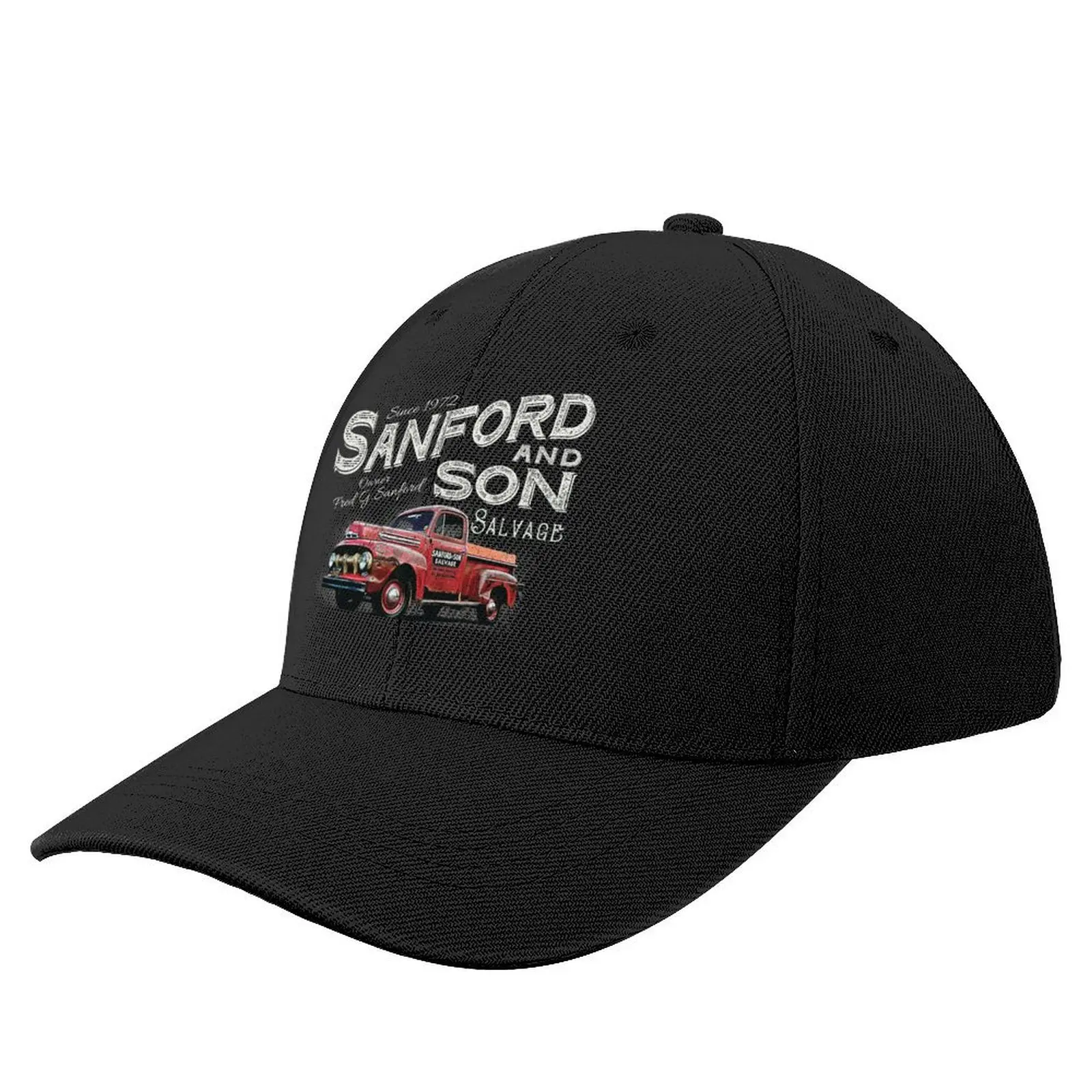 Sanford and Son We buy and Sell Junk Beat Up Red Truck Baseball Cap Designer Hat Uv Protection Solar Hat Men Hats Women's