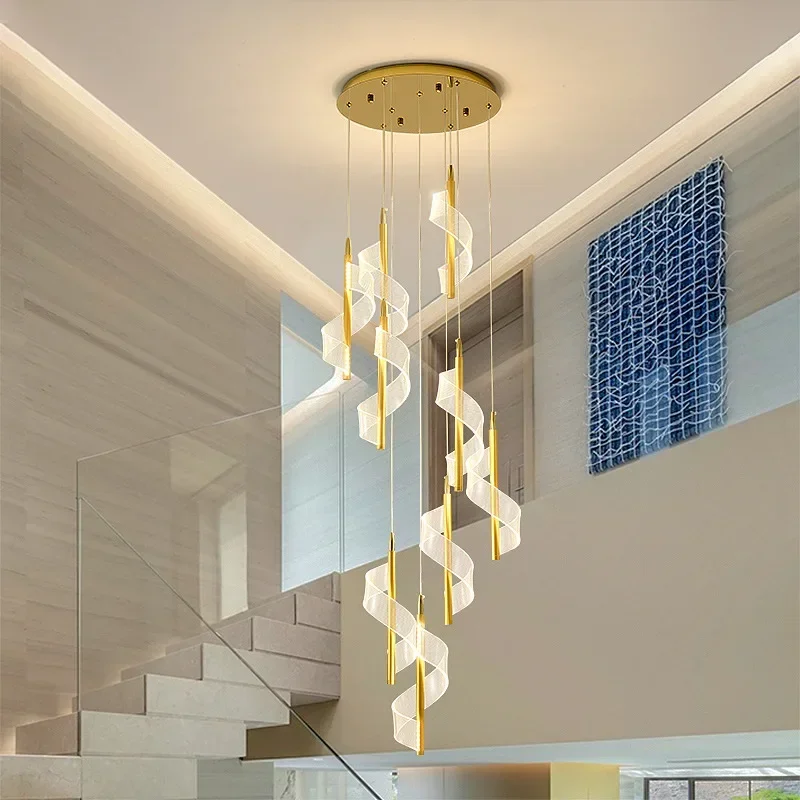 

Nordic home decor dining room Pendant lamp lights indoor lighting stair lamp hanging light chandelier lamps for living room