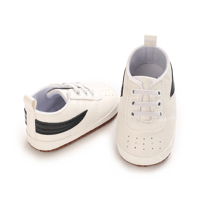 Baby-Sneaker mit weicher Sohle, Neugeborenen-Laufschuhe, rutschfeste PU-Leder-Freizeitschuhe für Kleinkinder von 0-18 Monaten, für Jungen und Mädchen. – Detail 33