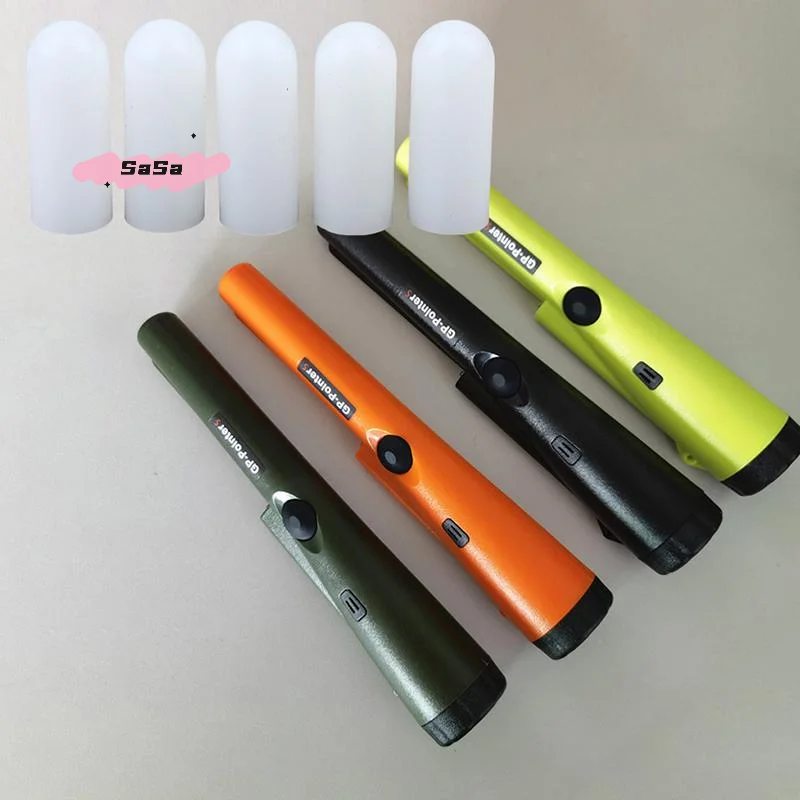 S-5/10Pcs Rubber Dust Protective Cover for Pointer Metal Detector Mud Case Compatible with GP/Pinpointing Detecting