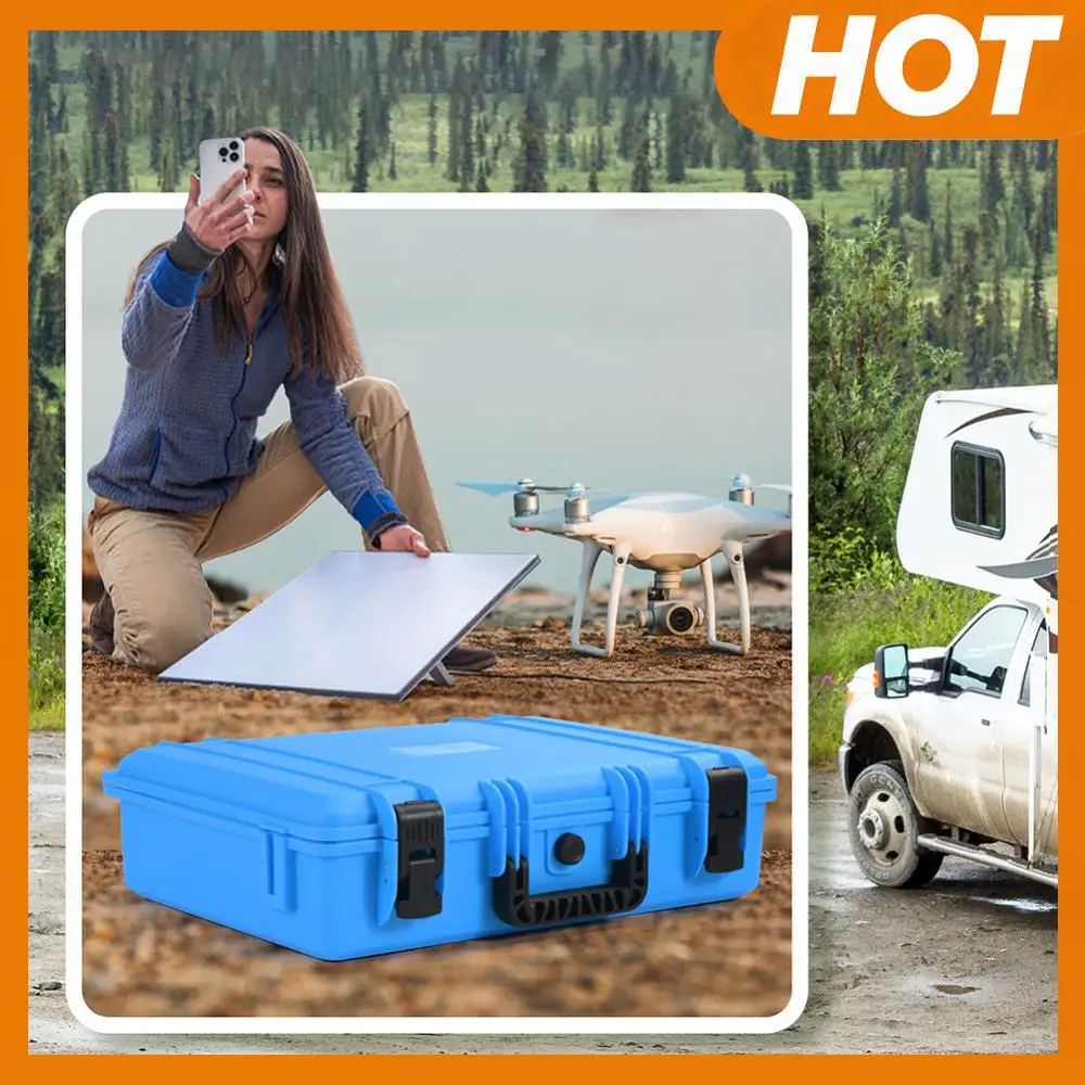 

Hard Carrying Case for StarLink Mini Handheld Travel Box Waterproof Case (Blue)