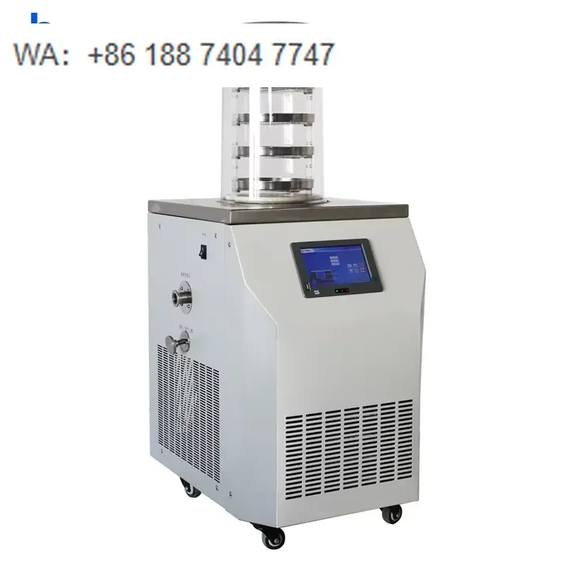 for Laboao Vertical Top Press Lab Freeze Dryer Lyophilizer 0.12m² Vacuum Freeze Drying Equipment