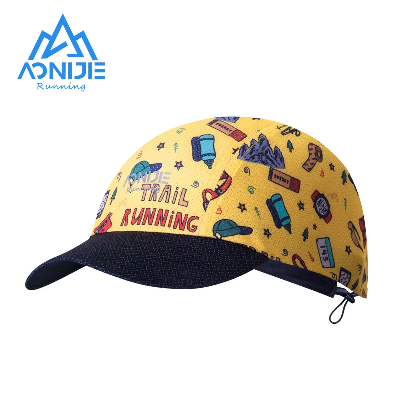 AONIJIE Ultralight Folding Running Caps Quick Dry Sun Visors Breathable MTB Cycling Hats Ultra Trail Marathon Sports Caps E4607