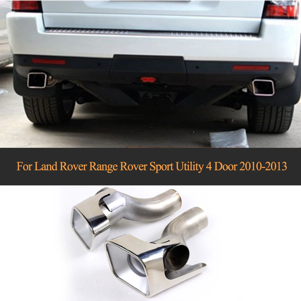 Car Exhaust Pipe Exhaust End Pipes Auto Mufflers Case for Land Rover Range Rover Sport Utility 4 Door 2010-2013