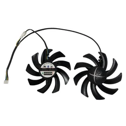 2Pcs/Set,FDC10H12S9-C,4Pin,85mm,Graphics Video Card Fans,VGA Cooler,For XFX R9 390/390X 8G RX480 RX470,Replace PLD09210S12HH