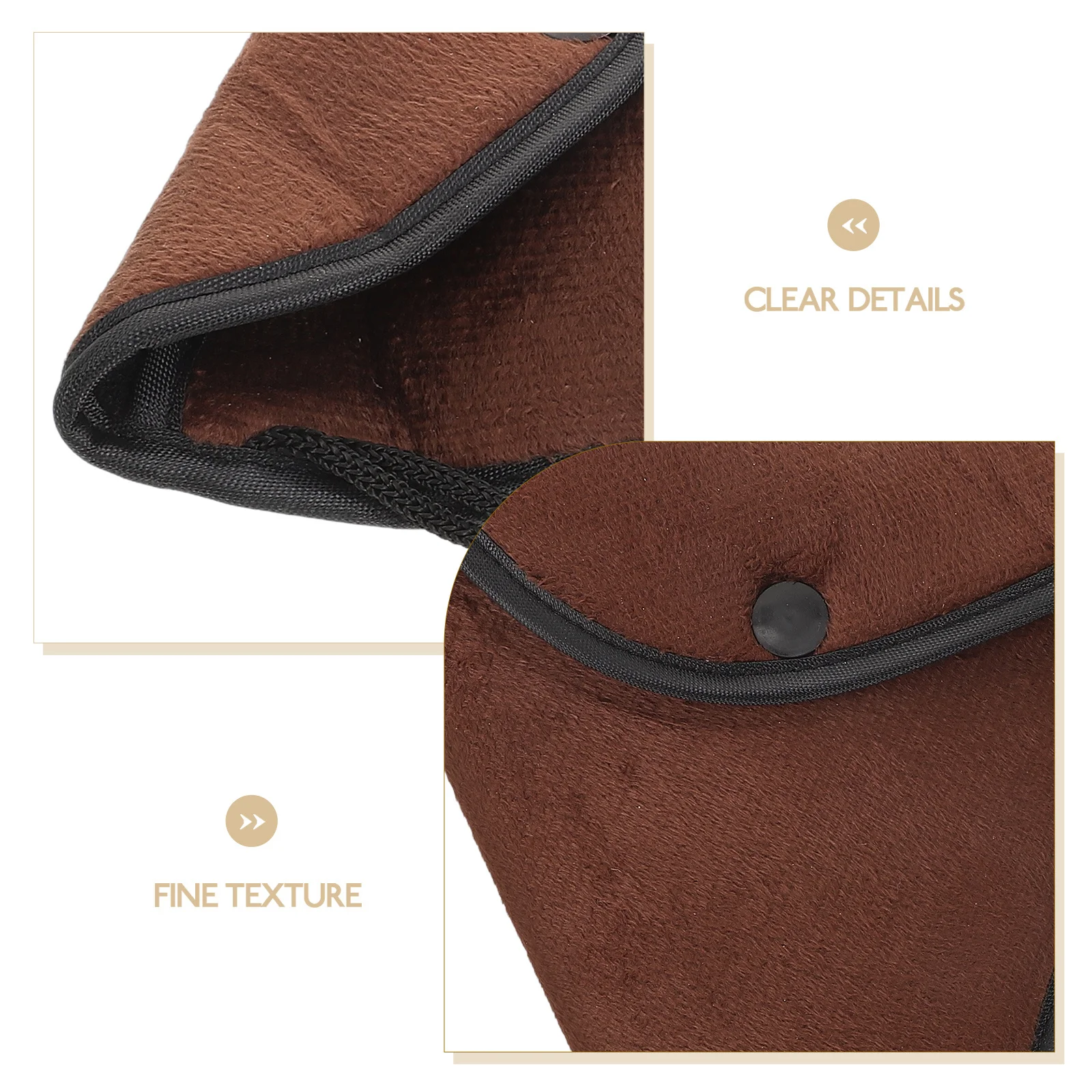 

3Pcs Ocarina Storage Bag Protective Carrying Case Lightweight Wear Resistant for 12 Holes Ocarina Instrument Accessories Holder