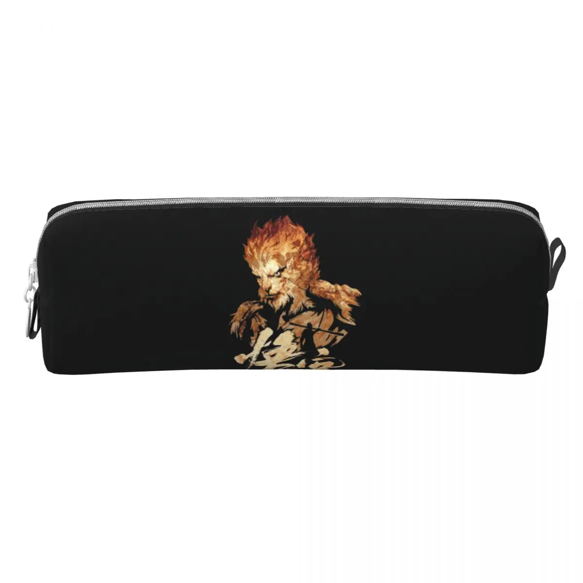 Black Myth King Pencil Case Back To School Pencil Cases Square Students Cool College Pencil Box School Stationery