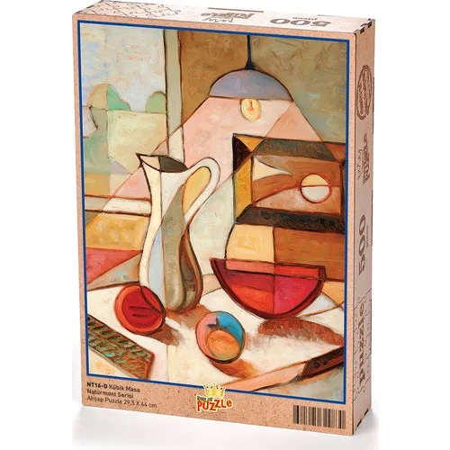 King Of Jigsaw Puzzle Cubic Table Wooden Puzzle 500 Parts