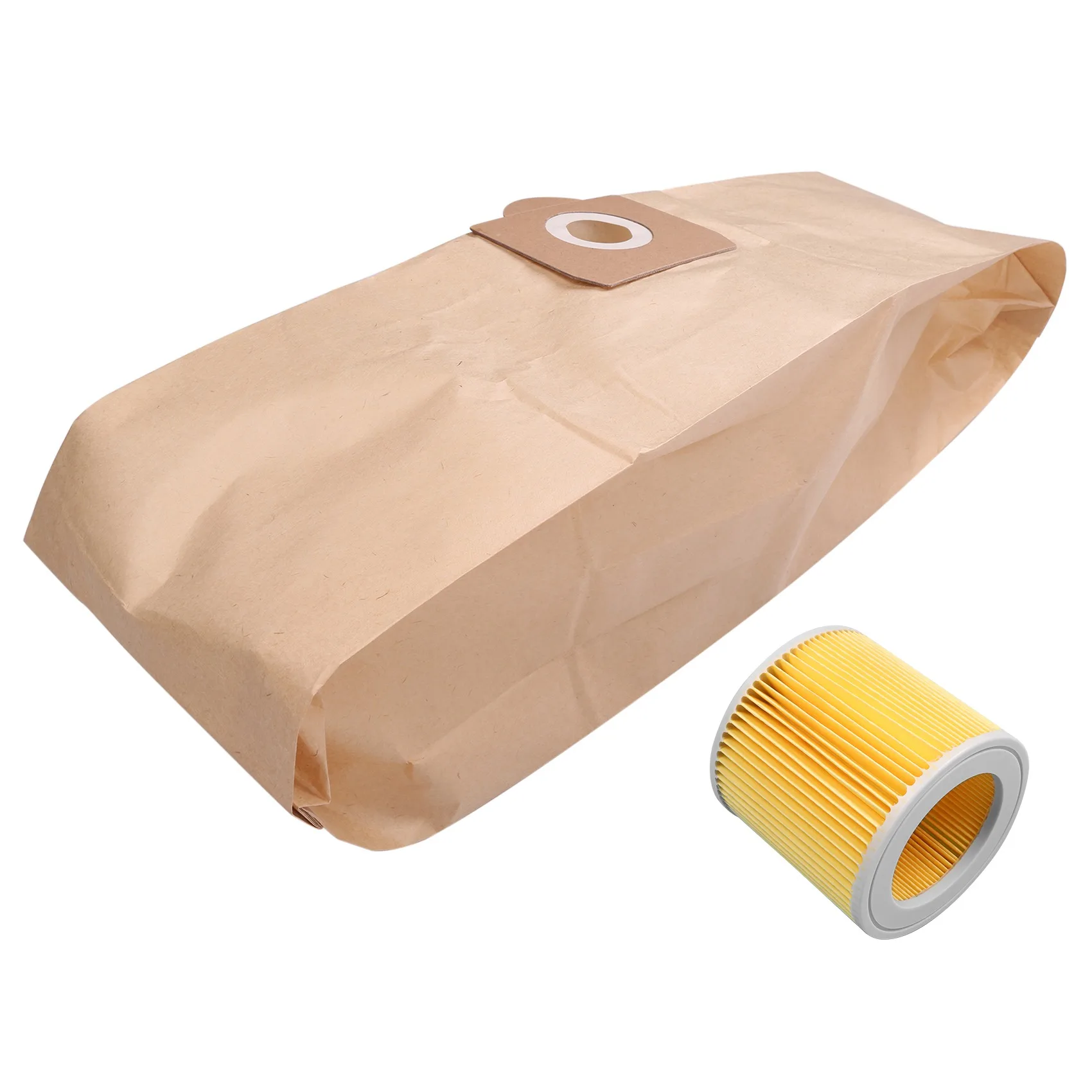 B58B-5X Dust Bag 1X Filter For KARCHER WD3 Premium WD 3,300 M WD 3,200 WD3.500 P 6,959-130 Vacuum Cleaner