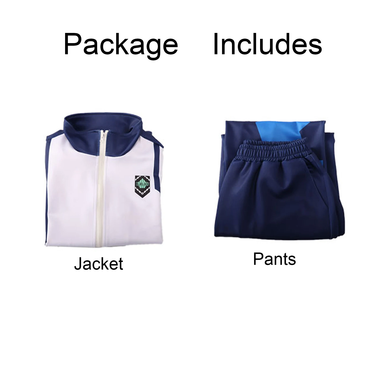 سترة وسراويل للكبار Yoichi Isagi أزياء تنكرية بدلة رياضية سويت شيرت ملابس رياضية مدرسية