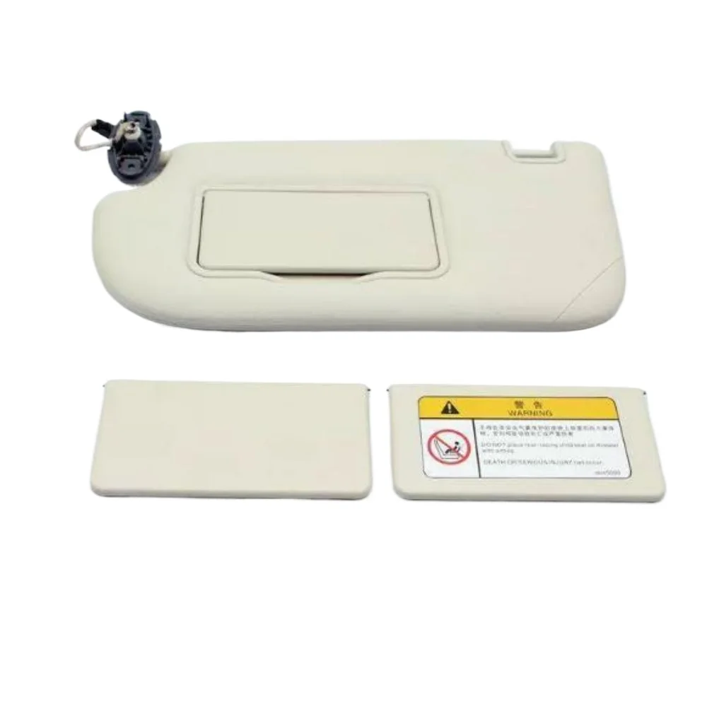 Sun Visor Makeup Mirror Lamp Cover Driver Passenger Side Sun Visor Cosmetic Mirror Flip Cover for Ford Kuga