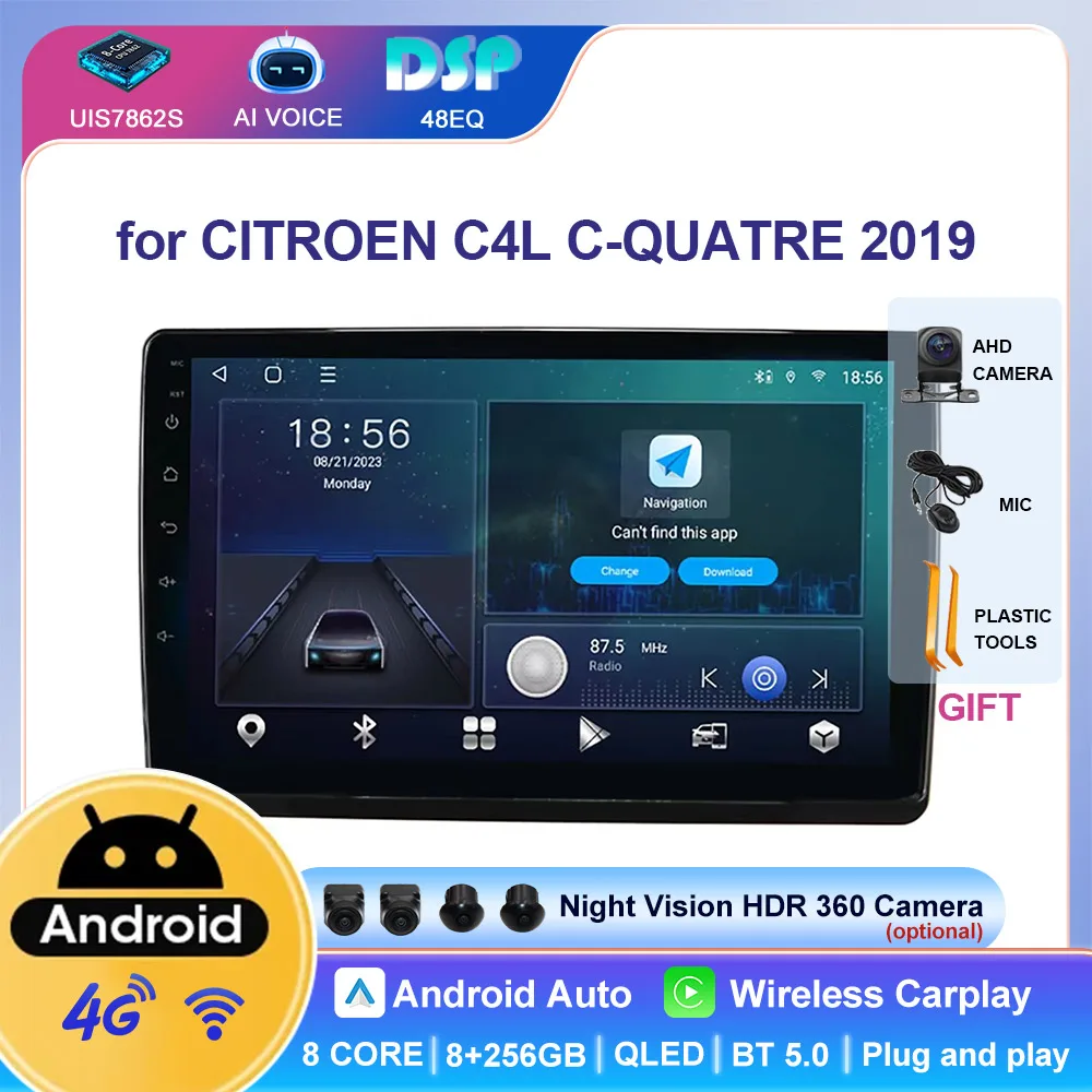 10'' 2 Din Wifi 4G … - image