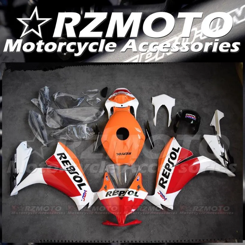 

4Gifts New ABS Motorcycle Fairings Kit Fit For HONDA CBR1000RR 2012 2013 2014 2015 2016 Bodywork Set Custom Red Orange