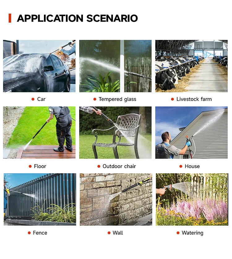 LINGBEN 170HK سيارة/حديقة/مطرب غسالة 170bar منظف الضغط العالي مزرعة منظف الحائط غسالة الضغط العالي