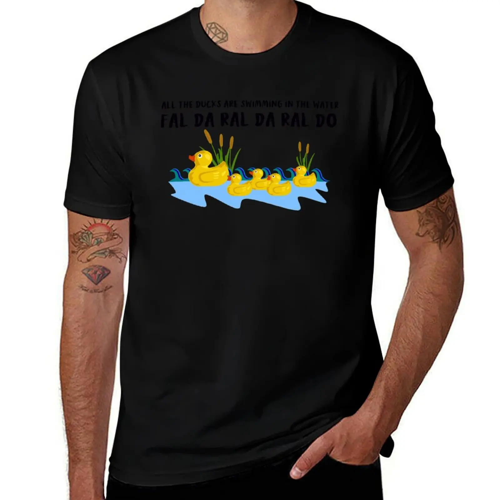 

Lemon Jelly - Nice Weather For Ducks T-Shirt anime t shirts for man cotton t shirts man 100% T-shirt