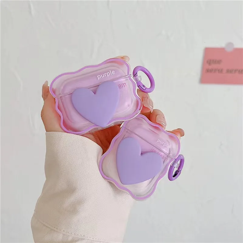 3DシリコンAirPods1/2 Proケース,Appleイヤホン用ケース,トレンディなデザイン,充電ボックス付き