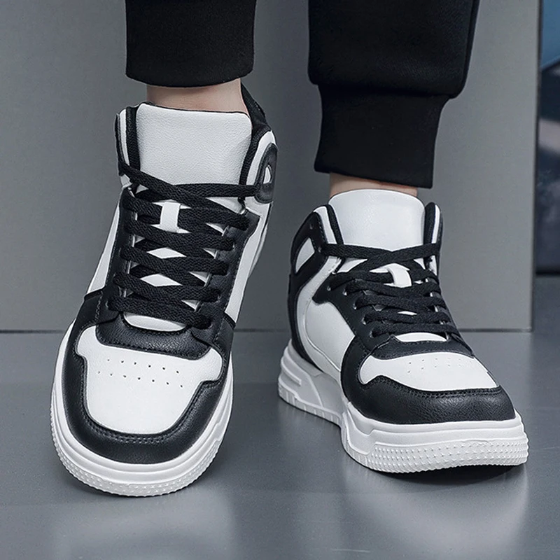2025 novos sapatos de skate homens luz sapatos de trekking homens macios sapatos de caminhada ao ar livre sapatos brancos tênis masculino tamanho 39-48