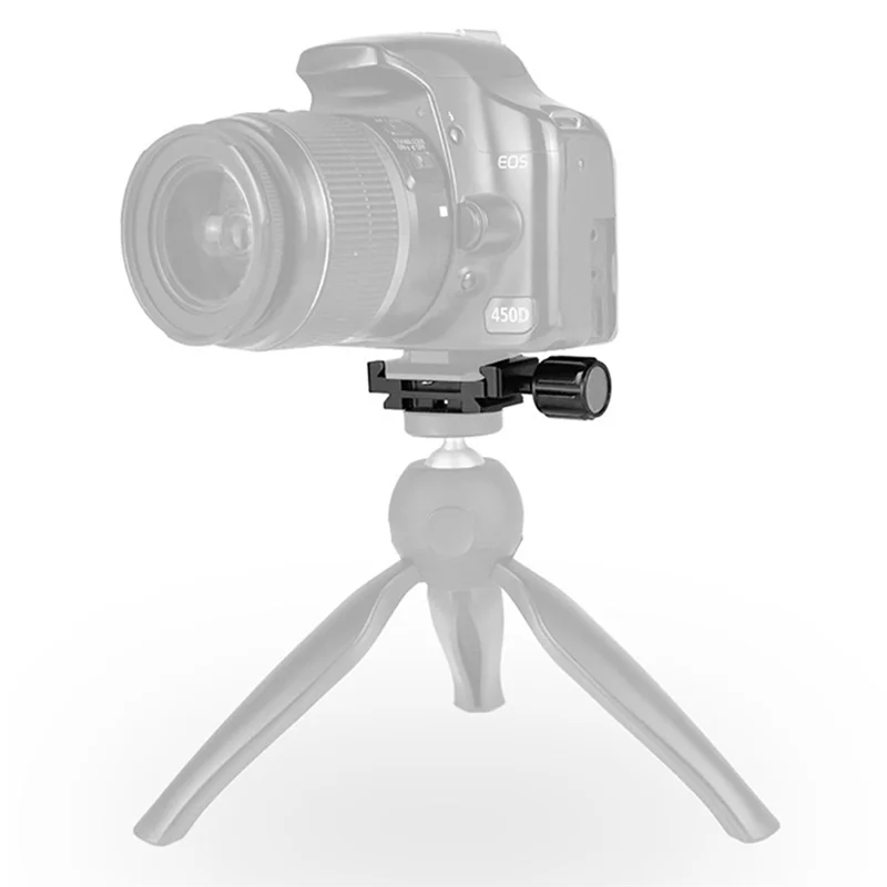 For SLR Photography 2Pcs/Set Universal Quick Release Plate Holder Head Plate Stabilizer Expansion Conversion Clip