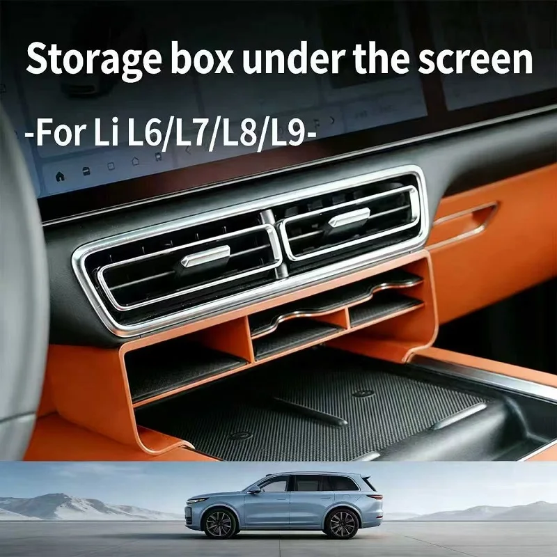 

Accessory for the multifunctional storage compartment beneath the center console navigation system in LiXiang L6 ,L7, L8, and L9