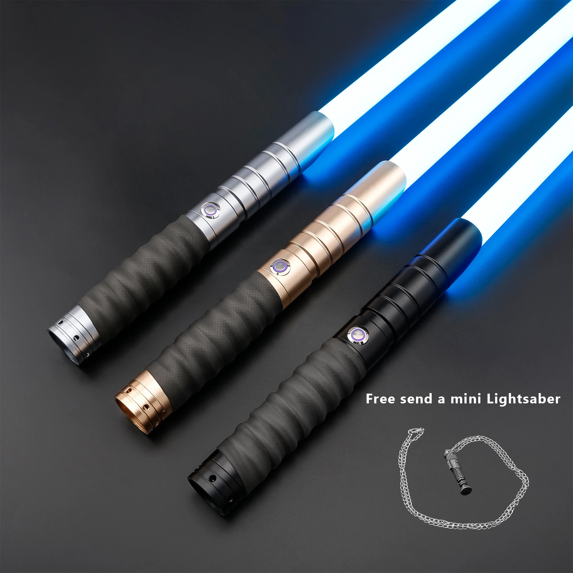 TXQSABER Lightsaber سلسلة المبارزة الثقيلة SDRGB Pxiel Light Saber Blaster FOC السلس سوينغ المعادن هيلت Jedi Lasersword ألعاب جنسية
