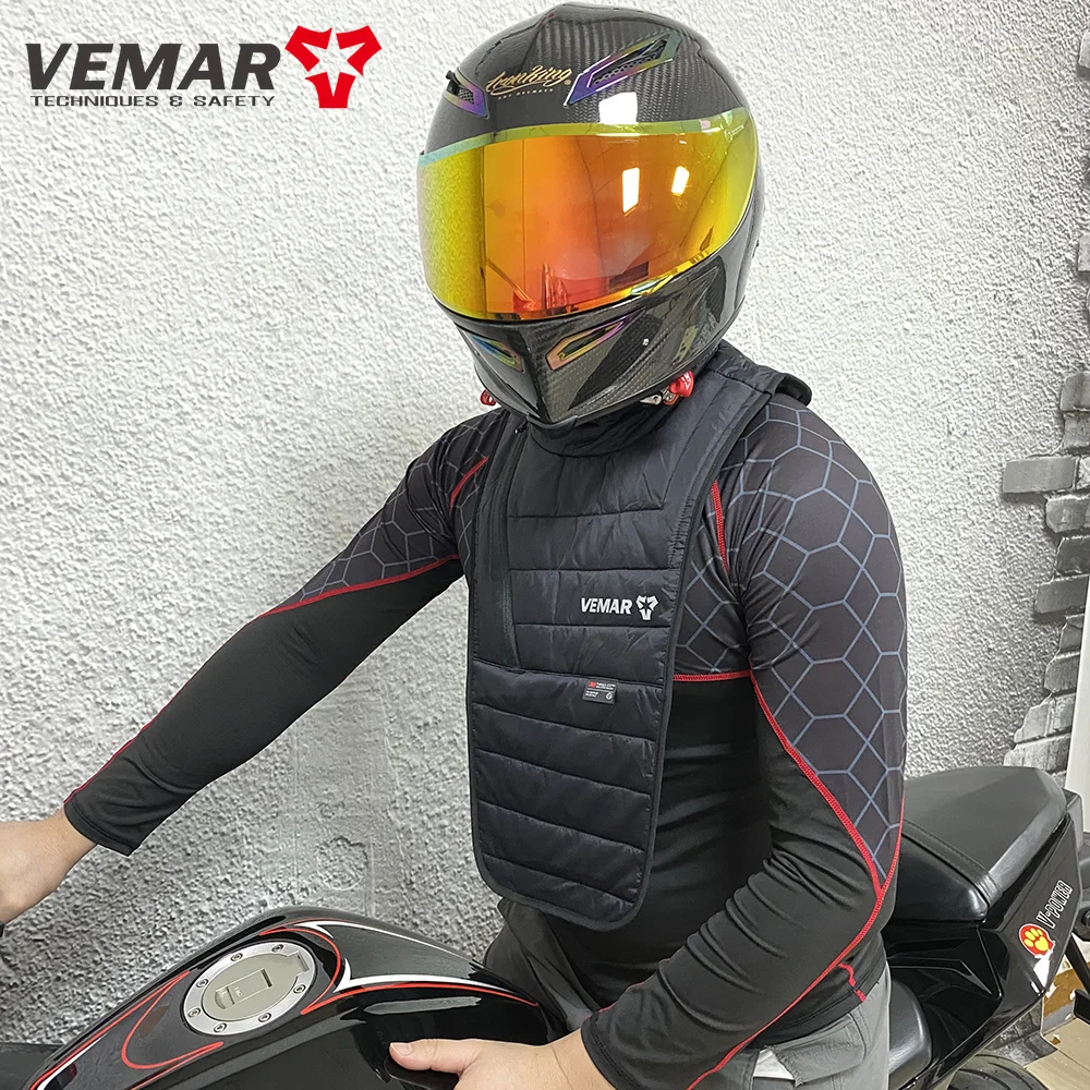 VEMAR hiver nouvelle moto protecteurs de cou complet écharpe masque coupe-vent chaud moto masque facial cyclisme polaire cagoule