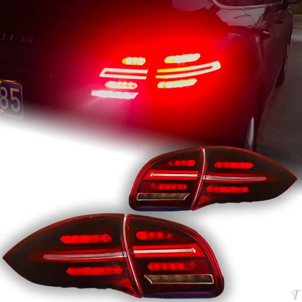 

AKD Tail Lamp for Porsche Cayenne Tail Light 2011-2014 Cayenne LED Rear Lamp DRL Assembly Upgrade Dynami Signal Auto Accessories