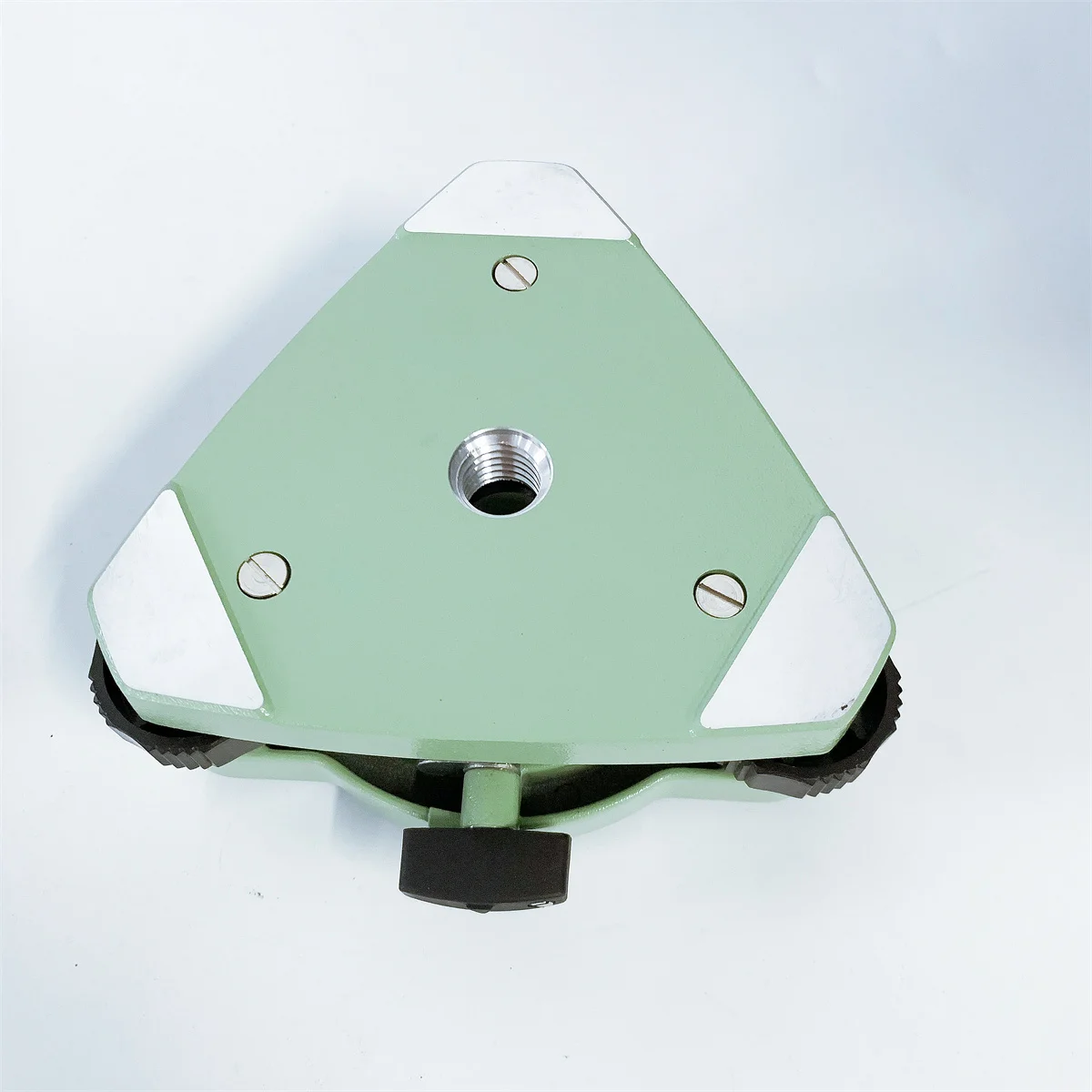 Brand new version Three-jaw Tribrach & Adapter With Optical Plummet For Total Station Prism GPS Base