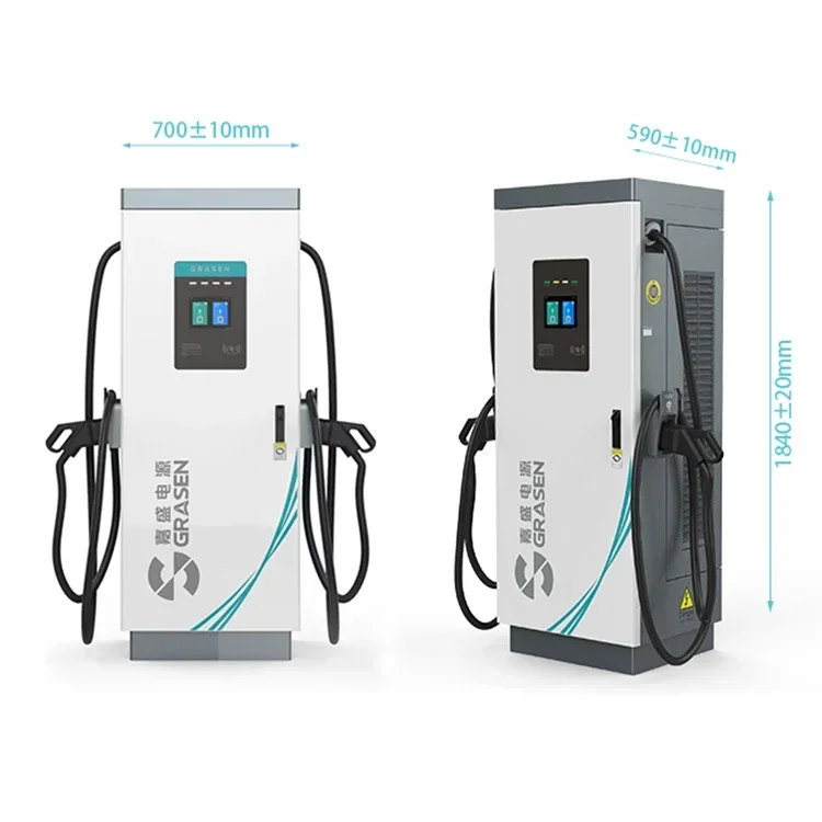 60kW 120kW 200kW EV Charging Station Payment System Electric Car GBT Charging Port DC CCS2 Smart EV Charger Station For Business