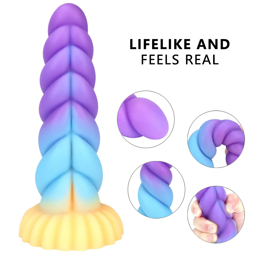 

Realistic Dildo Masturbator - Cute, Soft, Colorful Silicone for Men and Women. Explore Sensation, Suction Cup for Sexy Toy Fun