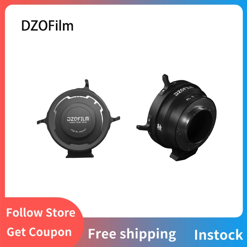 DZOFilm Lens Adapter PL Mount Lens To X/L/RF/ E Mount