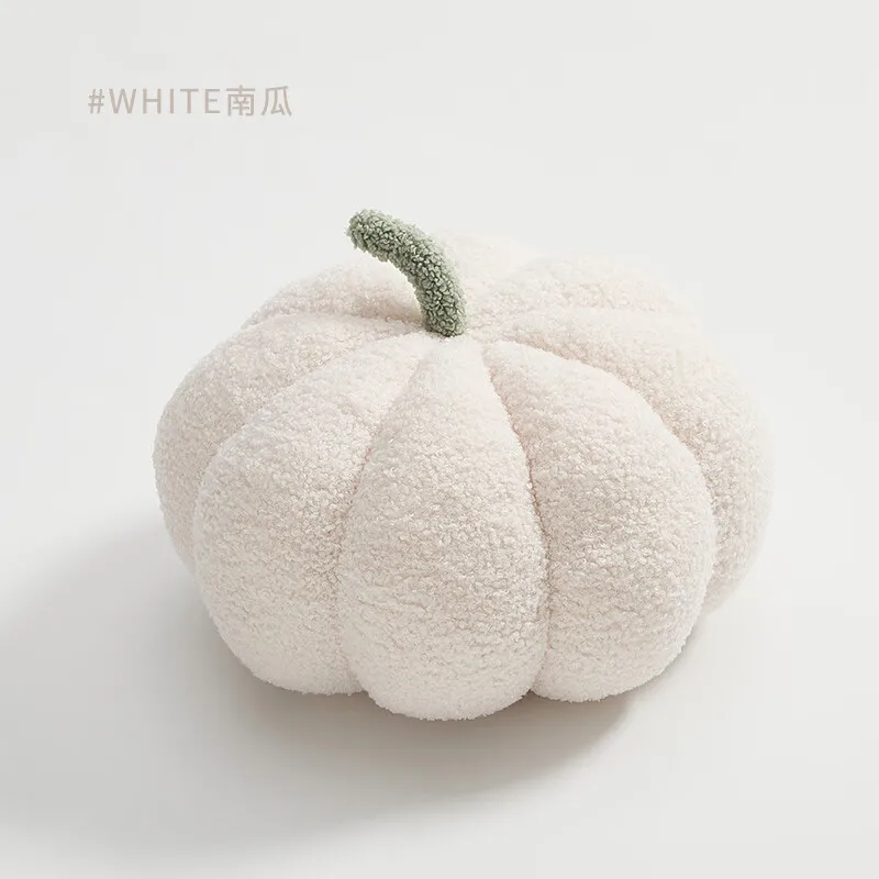 Scandinavian Ins Style Cute Pumpkin Pillow Plush Creative Living Room Sofa Cushion Bedside Decoration