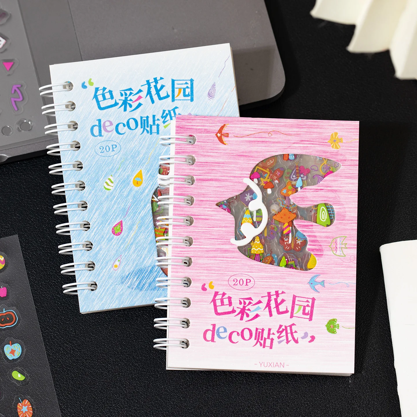 

4 упаковки/лот, серия Color Garden, милые ретро декоративные наклейки для домашних животных