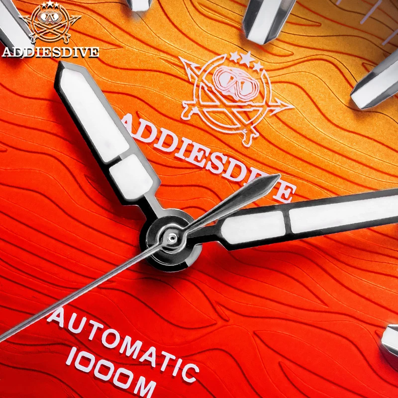 ADDIESDIVE 46mm Men's Watch New 1000m Diving Automatic Watch Mechanical 8215 Movement Sapphire Ceramic Bezel Luminous Waterproof