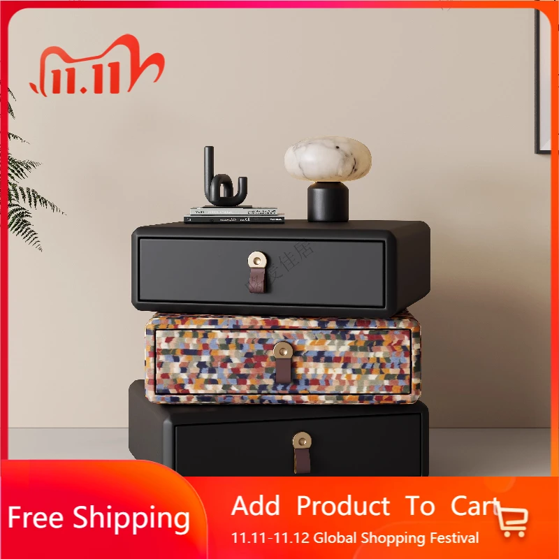 

Cute Minimalist Bedside Table Brass Luxury Unique Organizer Bedside Table Drawers Mini Mesita De Noche Dormitorio Home Furniture