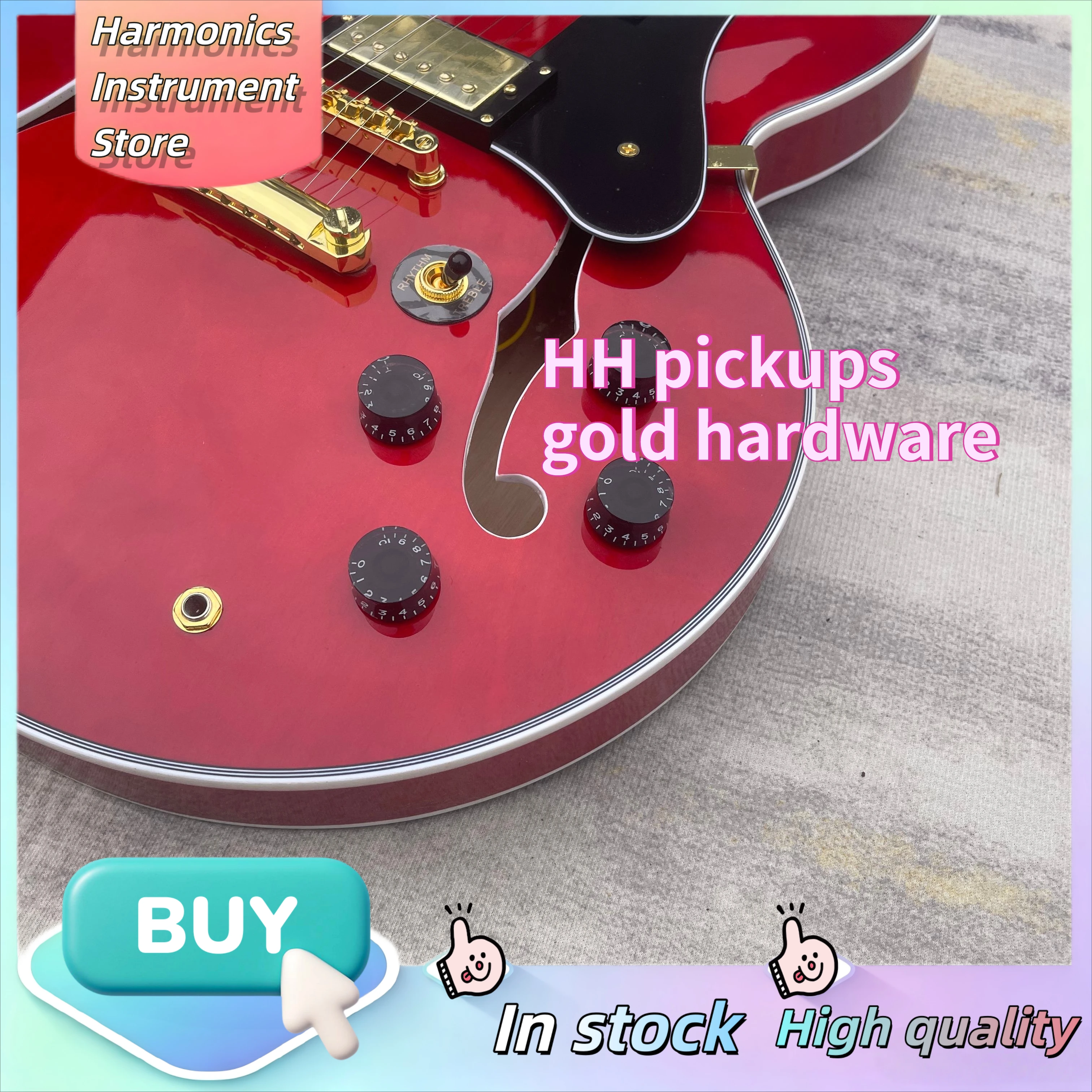 Dobro Resonator Guitar - Гитара Pro 57 Wine Red F-Hole