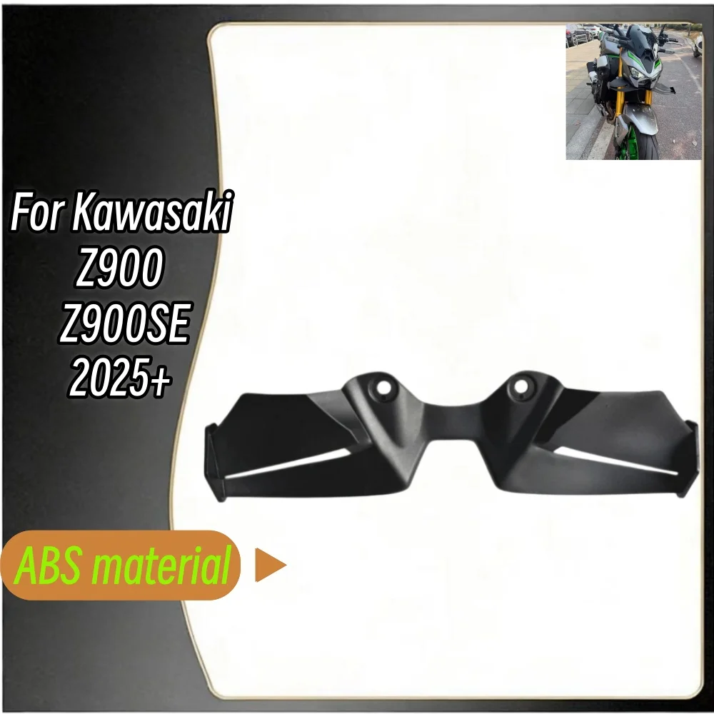 

FOr Kawasaki Z900 Z900SE Z 900 SE 2025 Motorcycle Front Spoiler Naked Downforce Aerodynamic Wing Deflector Fairing Winglet